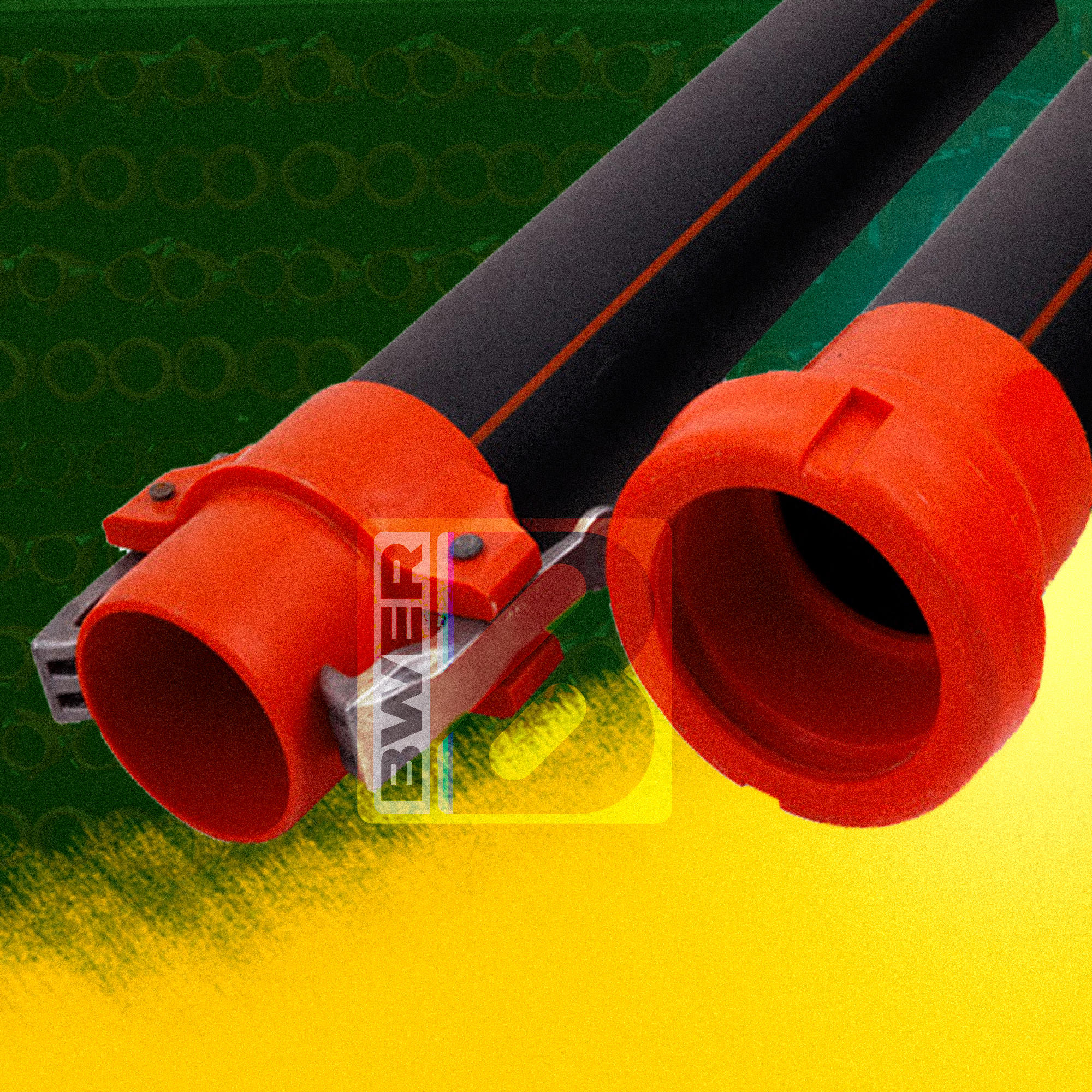 PE Irrigation Sprinkler Pipes with Latch and Fittings